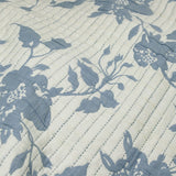 Duvet Covers: Algodon Abigail Multi Lightly Quilted Cotton Jacquard Quilt Cover Set King