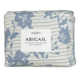 Duvet Covers: Algodon Abigail Multi Lightly Quilted Cotton Jacquard Quilt Cover Set King