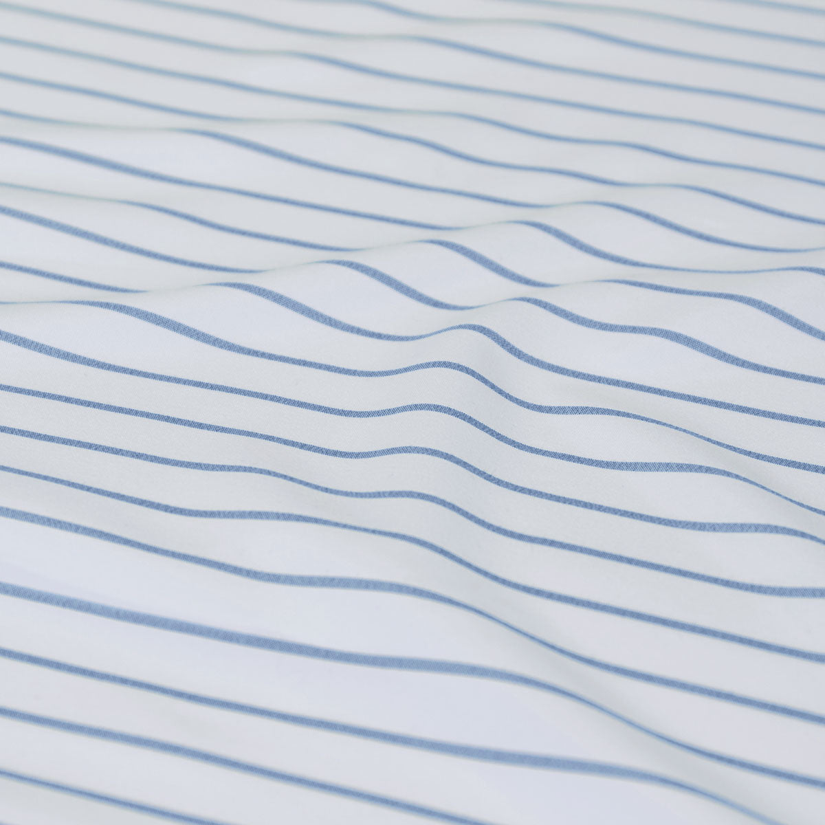 Duvet Covers: Ardor Frankie Blue Stripe Yarn Dyed Reversible Quilt Cover Set Queen