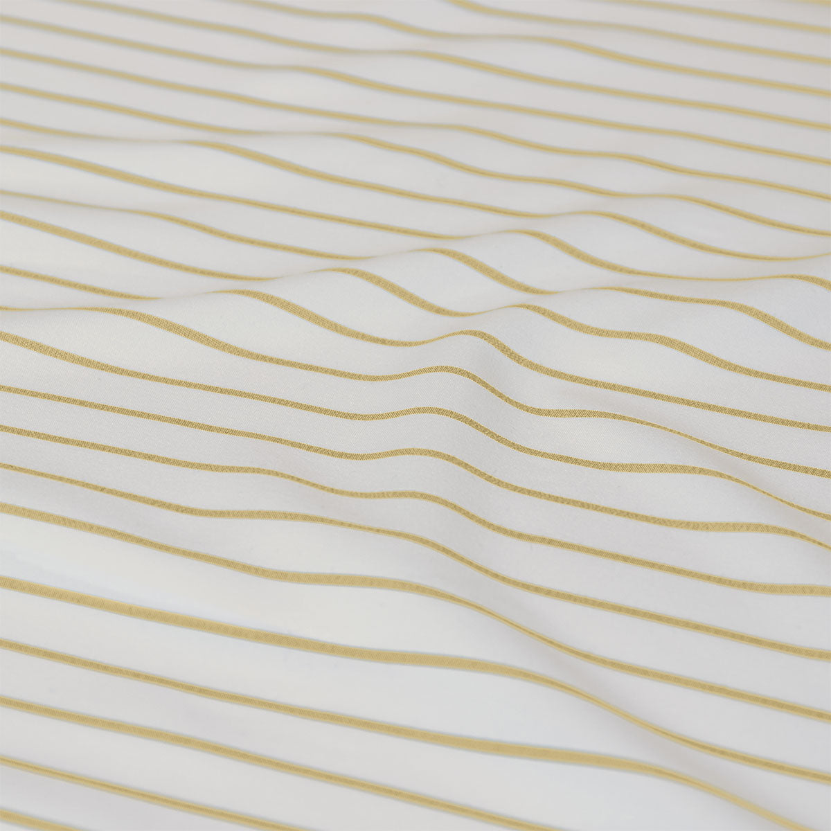 Duvet Covers: Ardor Frankie Yellow Stripe Yarn Dyed Reversible Quilt Cover Set King
