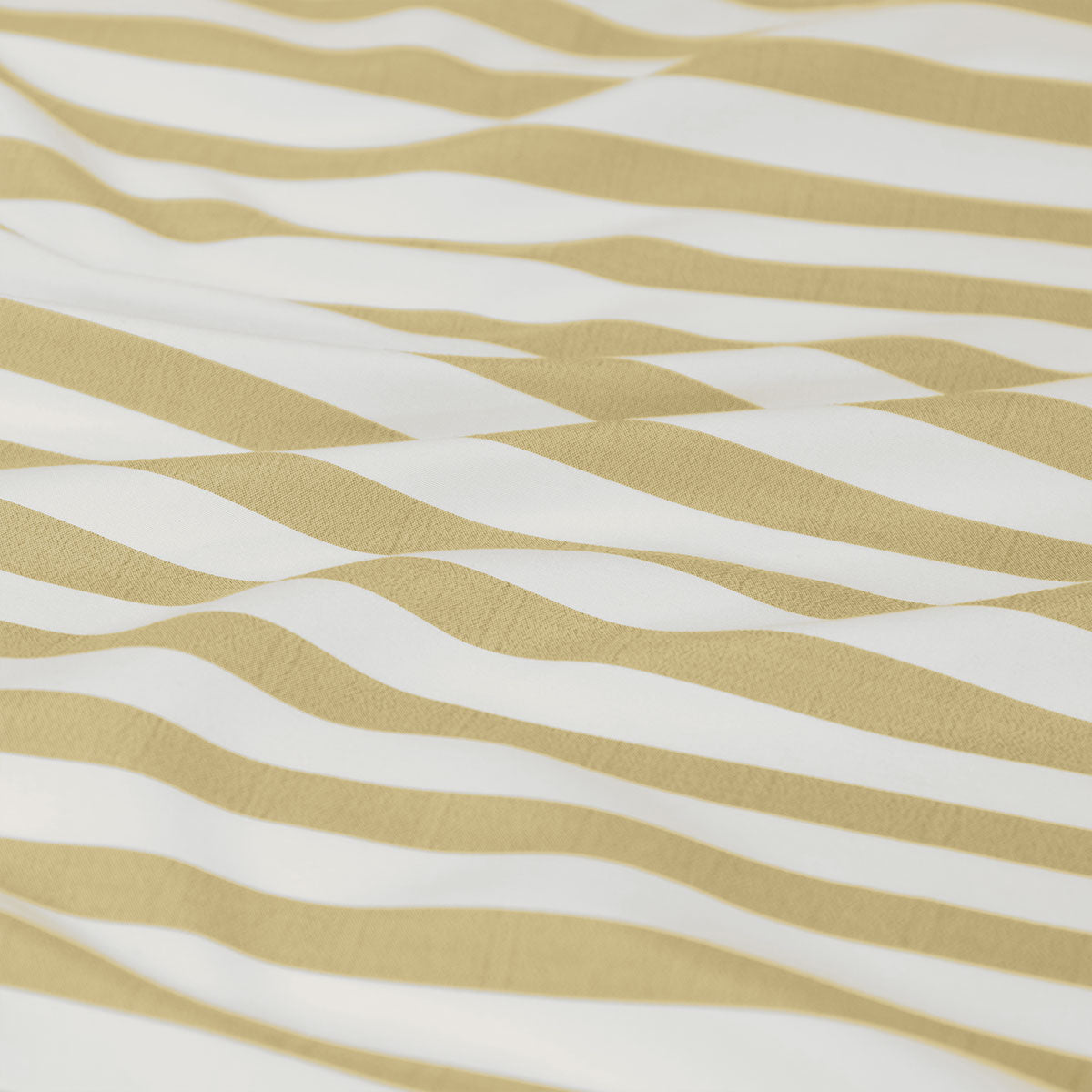 Duvet Covers: Ardor Frankie Yellow Stripe Yarn Dyed Reversible Quilt Cover Set Queen