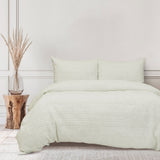 Duvet Covers: Ardor Johan Natural Jersey Marle Quilt Cover Set Queen