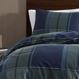 Duvet Covers: Ardor Sommers Dark Khaki Cotton Flannelette Quilt Cover Set King
