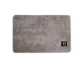 Bath Mats & Rugs: Asha Anti Slip Polyester Bath Mat 50 x 80 cm Mocha