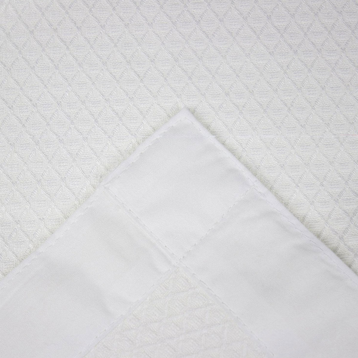 Blankets & Throws: Rayon Bamboo Waffle Blanket Cot Size 140x120cm