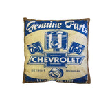 Cushions & Throws: Australian Mancave Retro Cushion Chevrolet Genuine Parts 40 x 40 cm