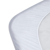 Mattress Protectors: Waterproof Fitted Mattress Protector Standard Cot Size 131x69x19cm