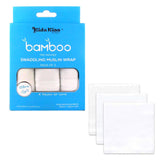 Blankets & Throws: Pack of 3 Swaddling Muslin Wrap 120x120cm each