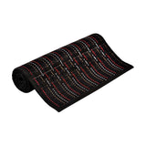 Table Linen & Kitchen Towels: Multi Stitch Bamboo Table Runner 140 x 33cm Black