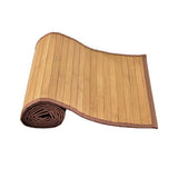 Table Linen & Kitchen Towels: Broad Slat Bamboo Table Runner 140 x 33cm Natural