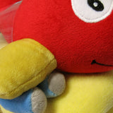 Blankets & Throws: Baby Red Blanket with Toy Aeroplane