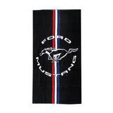 Beach Towels: Ford Mustang Cars Printed 100% Cotton Beach Towel 75 x 150 cm