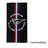 Beach Towels: Ford Mustang Cars Printed 100% Cotton Beach Towel 75 x 150 cm