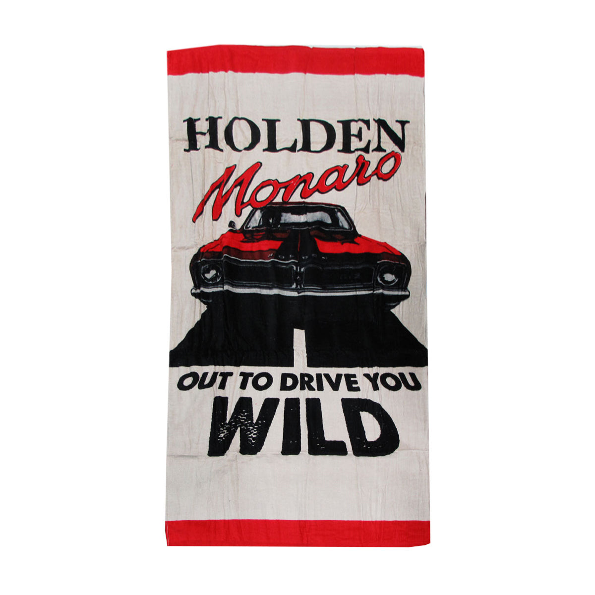 Beach Towels: Holden Monaro Cars Printed 100% Cotton Beach Towel 75 x 150 cm