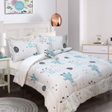Quilts & Duvets: Ramesses 5 Piece Kids Comforter Set Cactus Double