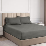 Bed Sheets: Ramesses Charcoal 2000TC Cooling Bamboo Combo Set King