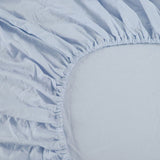 Bed Sheets: Ramesses 1000TC Linen Bamboo Fitted Sheet Combo Set Plein Air Queen