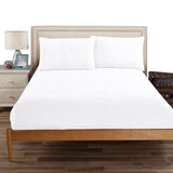Bed Sheets: Ramesses Teddy Fleece Fitted Sheet Combo Set White Queen