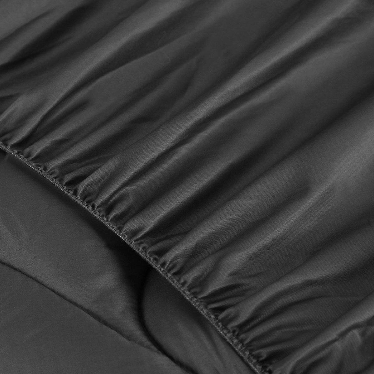 Mattress Protectors: Ramesses 1000GSM Charcoal Mattress Topper Double