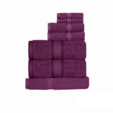 Bath Towels & Robes: Kingtex 550gsm Cotton 7 Pce Towel Set Shiraz
