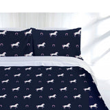 Duvet Covers: Just Home Just Home Horse Shoe Quilt Cover Set Double