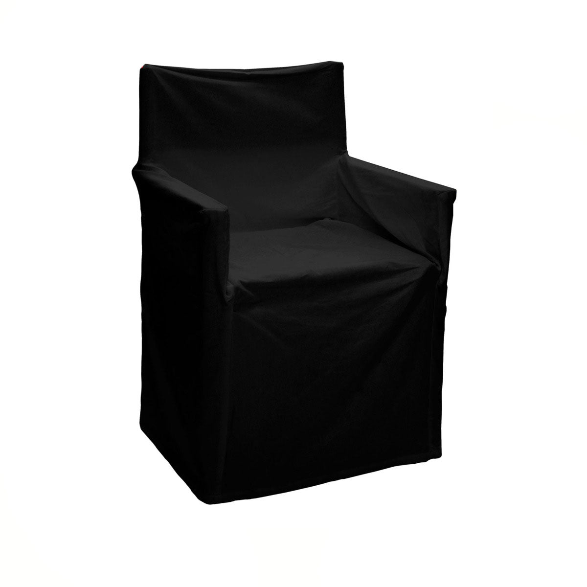 Sofa Accessories: Rans Alfresco 100% Cotton Director Chair Cover - Plain Black