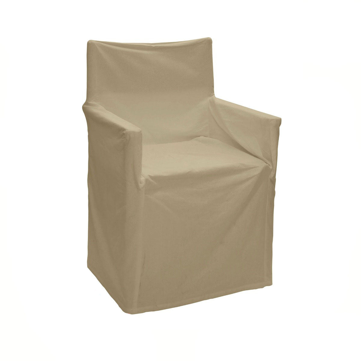 Sofa Accessories: Rans Alfresco 100% Cotton Director Chair Cover - Plain Taupe