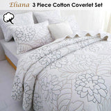 Quilts & Duvets: 100% Cotton Coverlet Set Eliana Queen