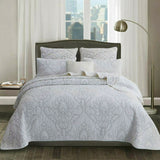 Quilts & Duvets: 100% Cotton Coverlet Set Majestic White King