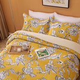 Quilts & Duvets: Cotton Lightly Quilted Coverlet Set Vibrante Yellow Queen