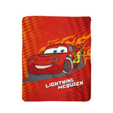 Blankets & Throws: Lightning McQueen Printed Polar Fleece Throw Rug 130 x 160 cm