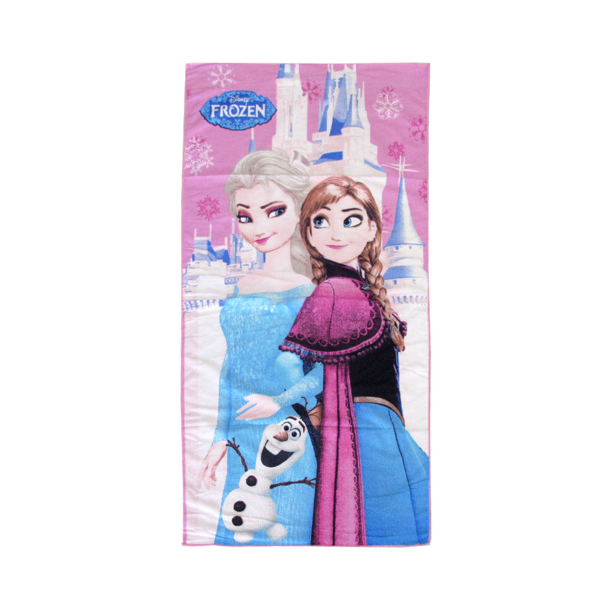 Beach Towels: Bloomington Frozen Elsa & Anna Kids Cartoon Printed Microfiber Beach Towel 70 x 137 cm