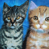 Beach Towels: Curious Kittens Cotton Beach Towel
