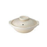 Kitchen Utensils: Donabe Japanese Ginpo 24.5cm Clay Pot Ceramic Hot Pot Casserole #8 2-3people 1.5L