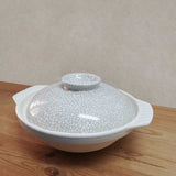 Kitchen Utensils: Donabe Japanese Ginpo 24.5cm Clay Pot Ceramic Hot Pot Casserole #8 2-3people 1.5L