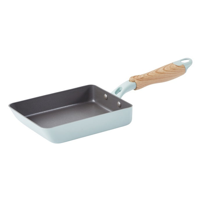 Bakeware & Accessories: Justcook 15*18cm JSHS-IH6001F-1 Tamagoyaki Non-stick Square Omelette Pan-Green