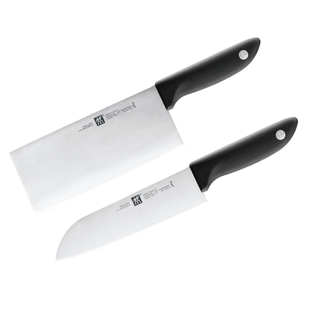 Kitchen Knives: Zwilling ZW-K12 Twin Point Chef's Knife 2PC Knife Set