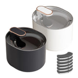 Cat Bowls, Feeders & Waterers: JY Pet Automatic Cat Water Dispenser Fountain  3L - White