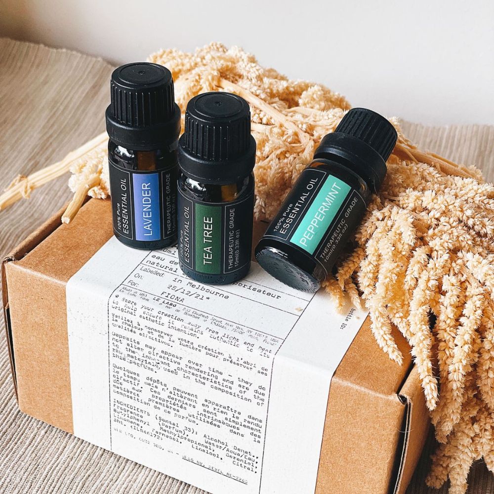 Massage Oils: Kylin Aromatherapy Essential Oil Set Of 3 Assorted