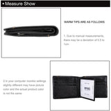 Men's Accessories: Men's Genuine Leather Bilfold Wallet RFID Blocking Card Holder Zipper Coin Purse