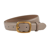 Women's Accessories: Classic Leather Belts for Women, Joyreap Genuine Leather Womens Belts with Gold Buckle (Khaki)