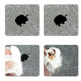 Kitchen & Bathroom DIY: Aluminum Foil Sticker Self Adhesive Oil-proof Waterproof Kitchen Cabinet Wall(40*300cm)