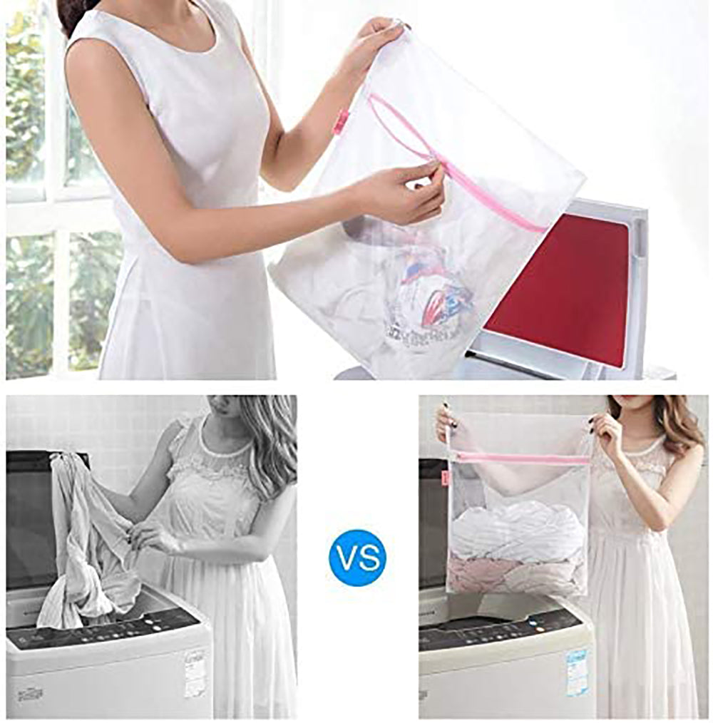Laundry Wash Bags: Washing Bag Pack Set Of 6 Laundry Bags Mesh Lingerie Delicate clothes Wash Bags