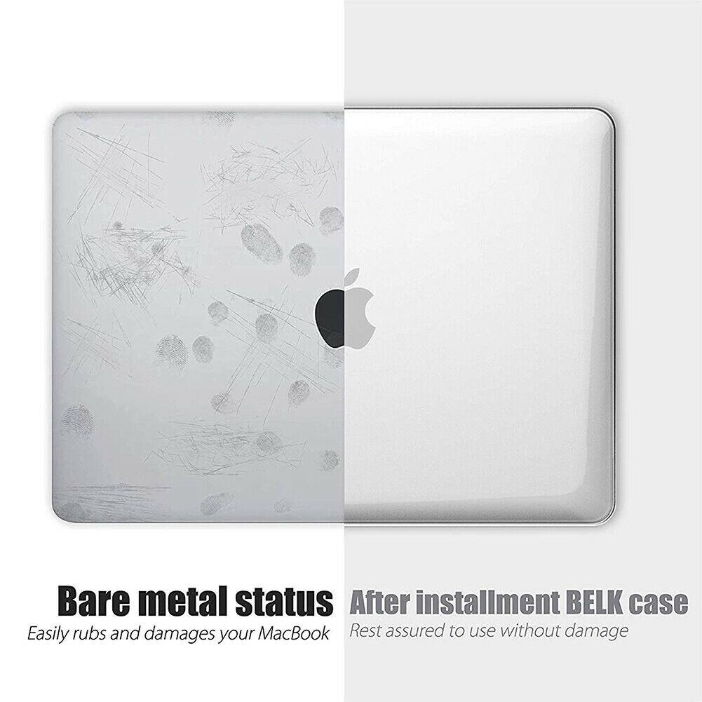 Cases & Skins: Premium High Quality 13.3'' Crystal Clear Case for 2021 New Macbook Air A2337 A2179 A1932