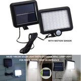 Outdoor Lights: Solar Powered Light Patio Outdoor Motion Sensor Wall Lamp