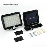 Outdoor Lights: Solar Powered Light Patio Outdoor Motion Sensor Wall Lamp