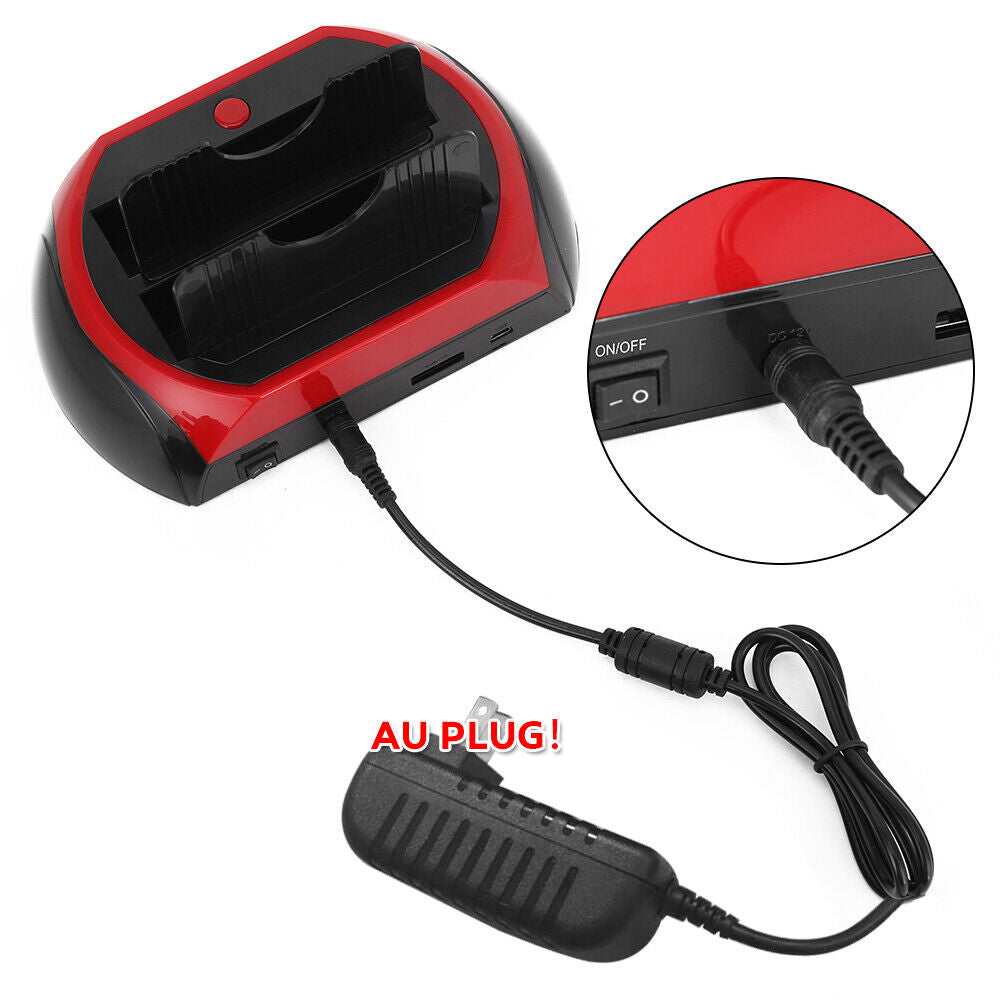 Hard Drives: All In One Docking Station USB Dual-Bay Hard Drive 2.5" 3.5" IDE SATA SSD Card Reader
