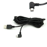 Security Cameras & Accessories: Dash Cam Mini USB Right Turn Extra Long Charging Cable 3.5M Dash Dashboard Lead