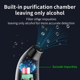 Measuring Tools & Sensors: Portable Breathalyzer with Display Rechargeable Digital Electronic Breathalyser