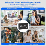 Audio Players & Recorders: 4K 1080P 60FPS HDMI to USB 3.0 Video Capture Card For PS4/PC/OBS Nintendo Switch